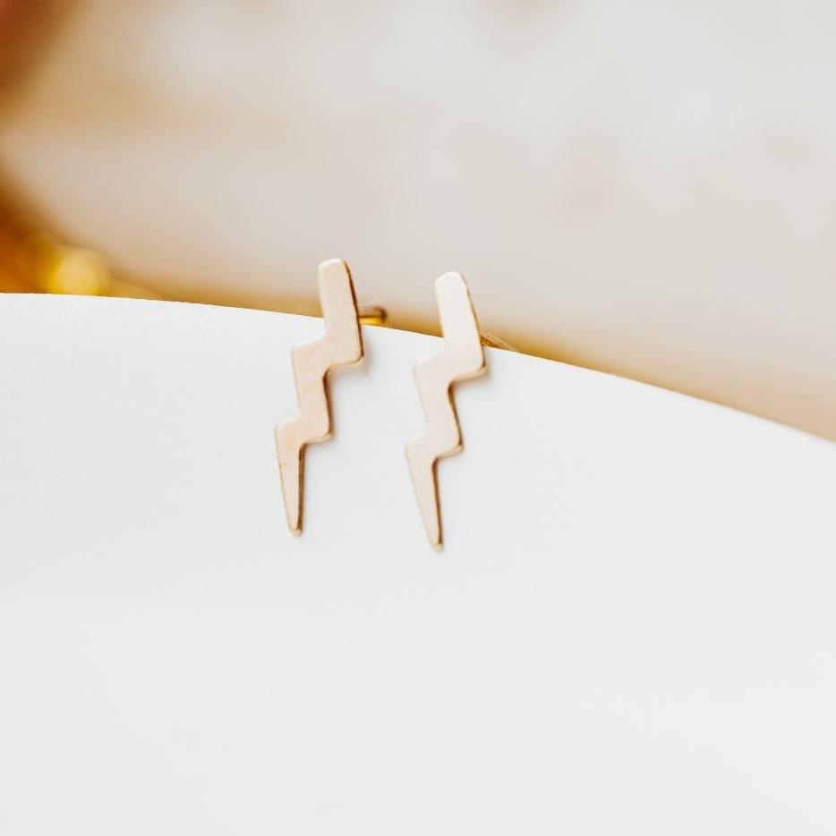 Gold Weather Earrings Earrings La Vie Bien Gold Weather Earrings