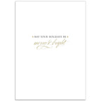 Gold Wreath Boxed Card 10 ct by Anna Griffin Inc.