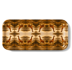 Golden Giraffe Narrow Birchwood Small Decorative Tray Kitchen & Dining La Vie Bien Golden Giraffe Narrow Birchwood Small Decorative Tray