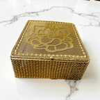 Golden Metal Ganesha Gift Boxes - Perfect To Pack Small Gifts Like Diya, Jewelry La Vie Bien Golden Metal Ganesha Gift Boxes - Perfect To Pack Small Gifts Like Diya, Jewelry