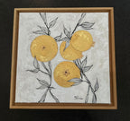 Golden Pomegranates-II Painting Canvas Art La Vie Bien Golden Pomegranates-II Painting