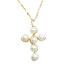 Good News gold necklace by Alegria Accessories Inc
