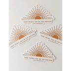 Good Things are on the Horizon Sticker by Polished Prints