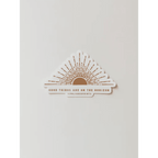 Good Things are on the Horizon Sticker by Polished Prints