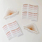 Good Things are on the Horizon Sticker by Polished Prints