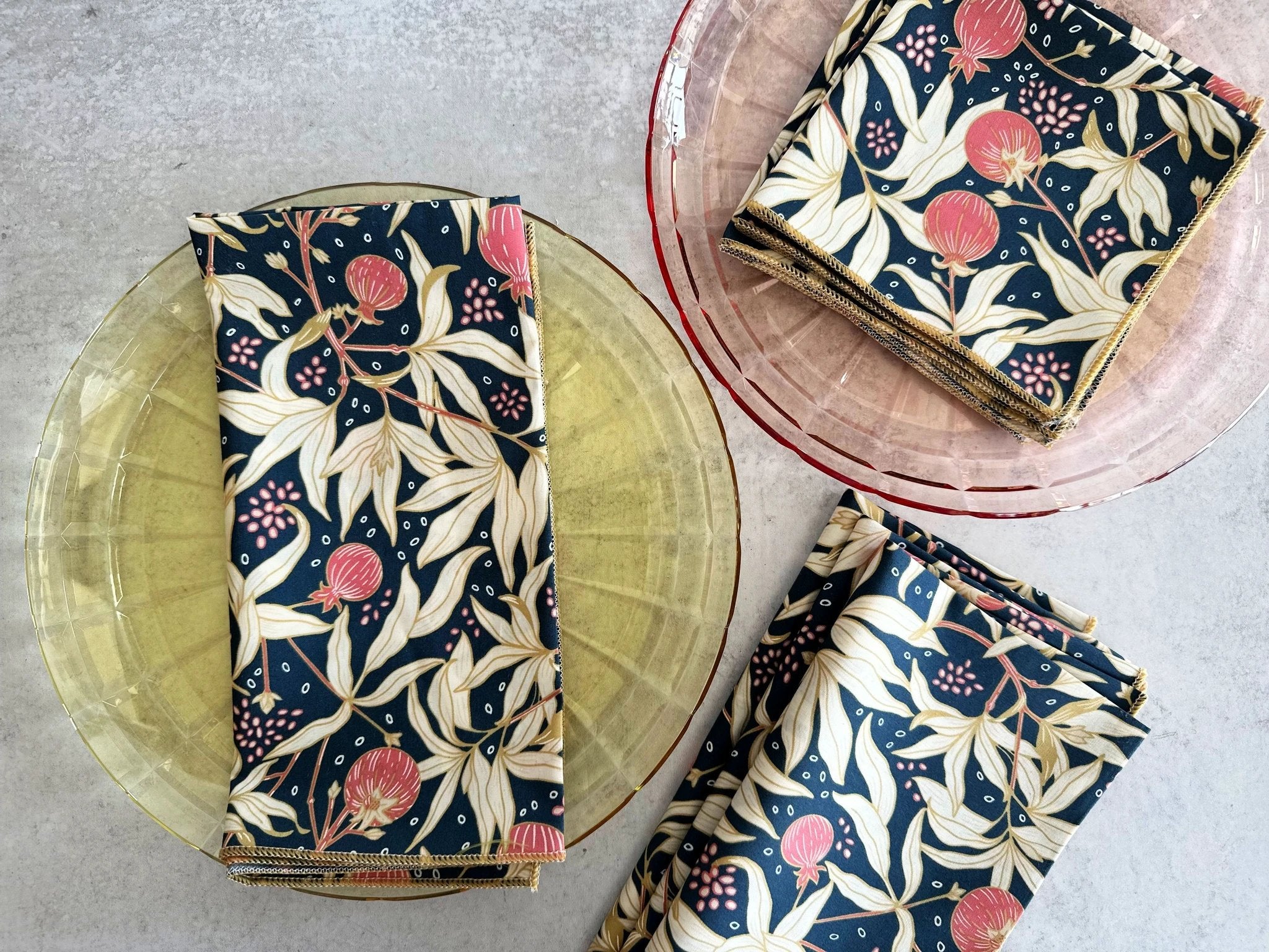 Gooseberry Cloth Napkins, set of four by Dot and Army