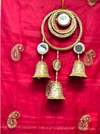 Gota, Mirror, Pearl & Bell Lari Festive Decor La Vie Bien Gota, Mirror, Pearl & Bell Lari