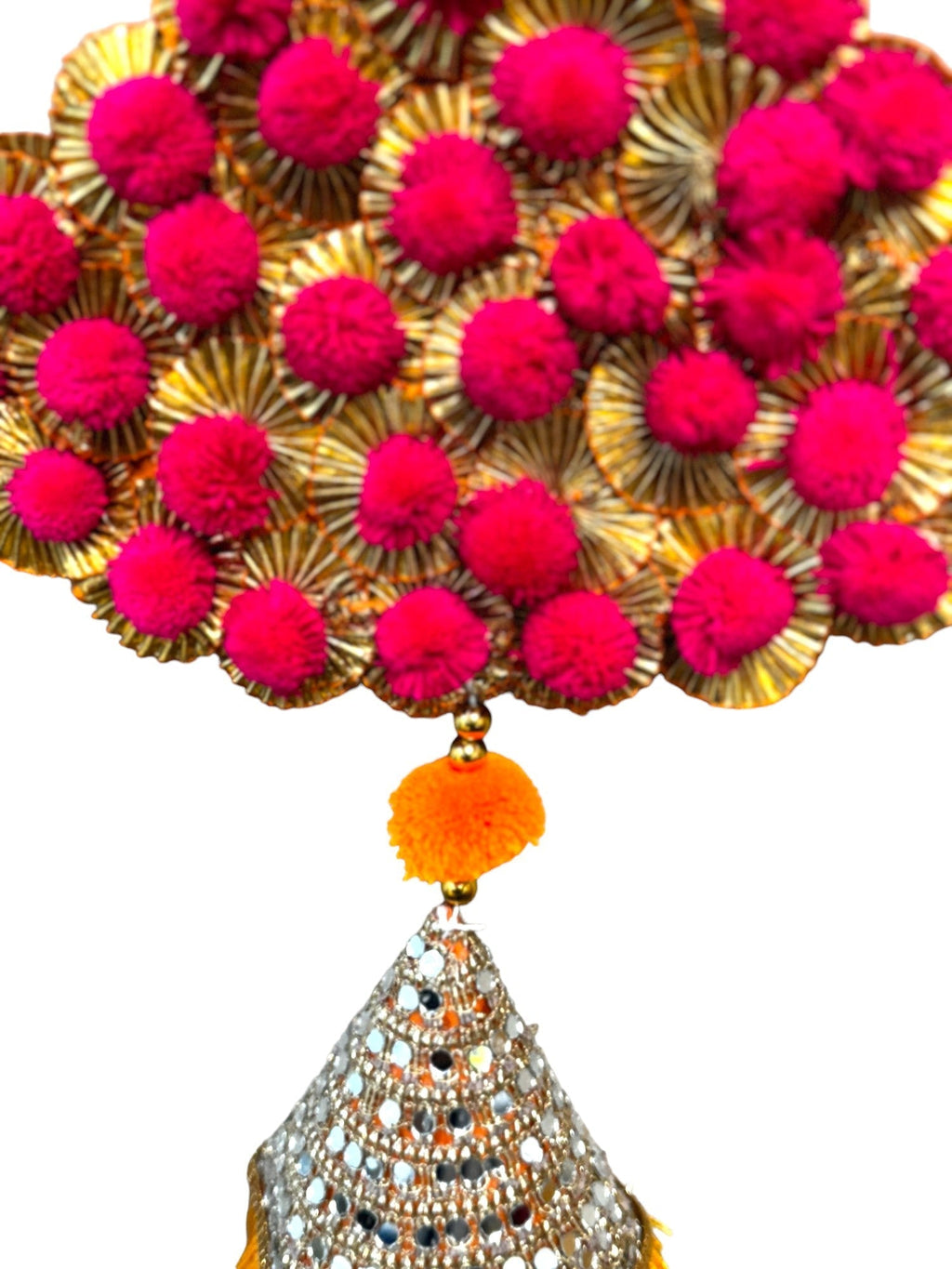 Gota & Pompom Lari, Set of 2 Festive Decor La Vie Bien Gota & Pompom Lari, Set of 2
