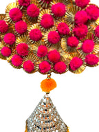Gota & Pompom Lari, Set of 2 Festive Decor La Vie Bien Gota & Pompom Lari, Set of 2