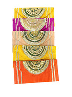 Gota Work Shagan Lifafa, Set of 5 Traditional Gifts La Vie Bien Gota Work Shagan Lifafa, Set of 5
