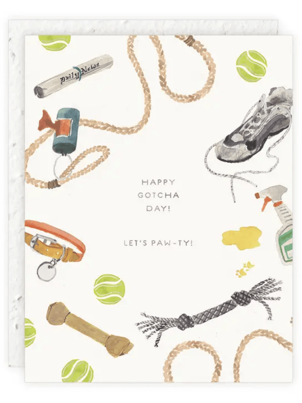 Gotcha Day - Love + Friendship - Seeded Card