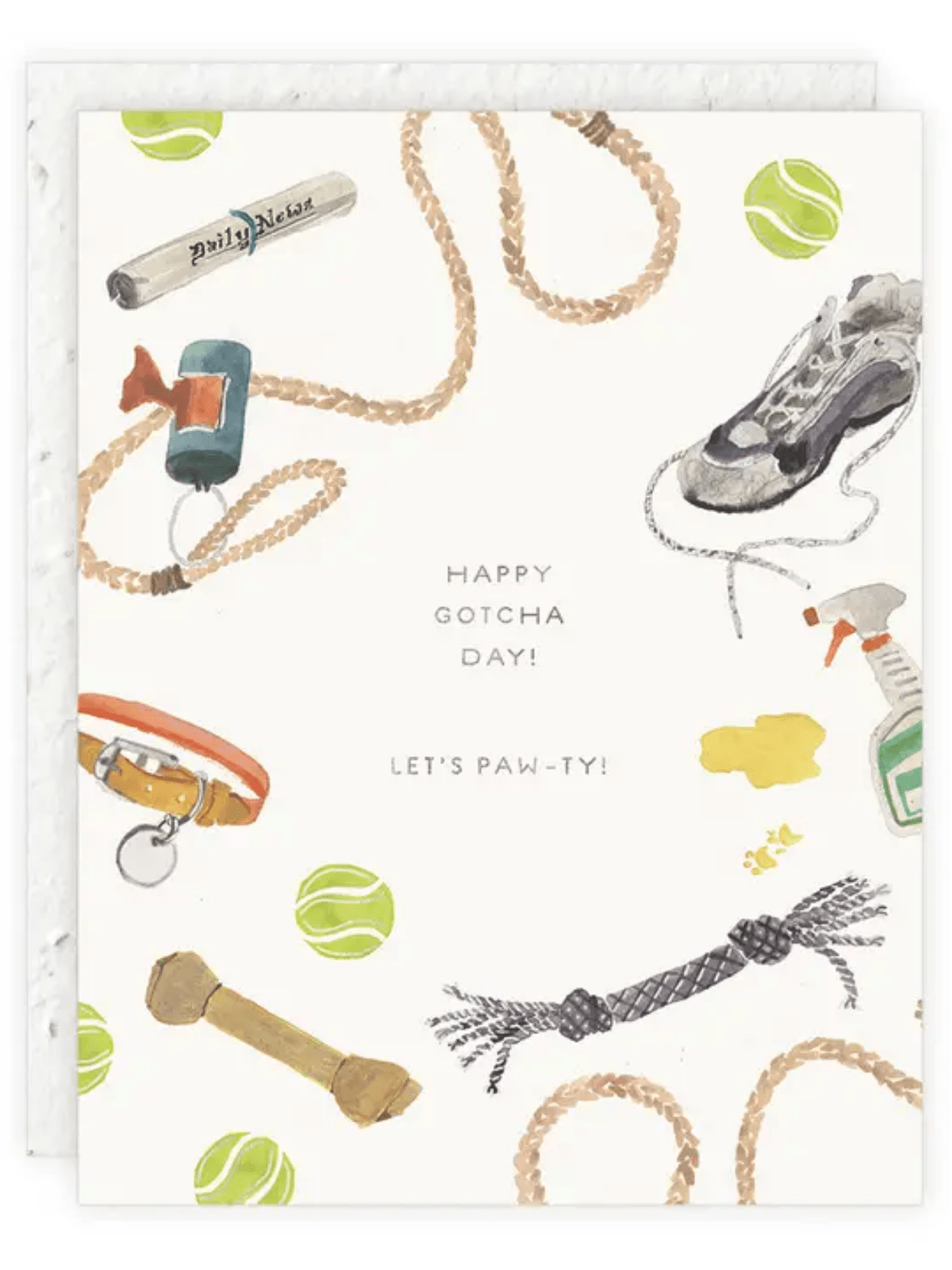 Gotcha Day - Love + Friendship - Seeded Card