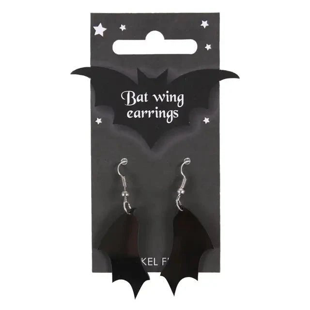 Gothic Halloween Bat Wing Earrings La Vie Bien Gothic Halloween Bat Wing Earrings