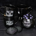 Gothic Halloween Black Spider Teacup La Vie Bien Gothic Halloween Black Spider Teacup