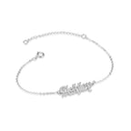 Gothic Name Bracelet La Vie Bien Gothic Name Bracelet