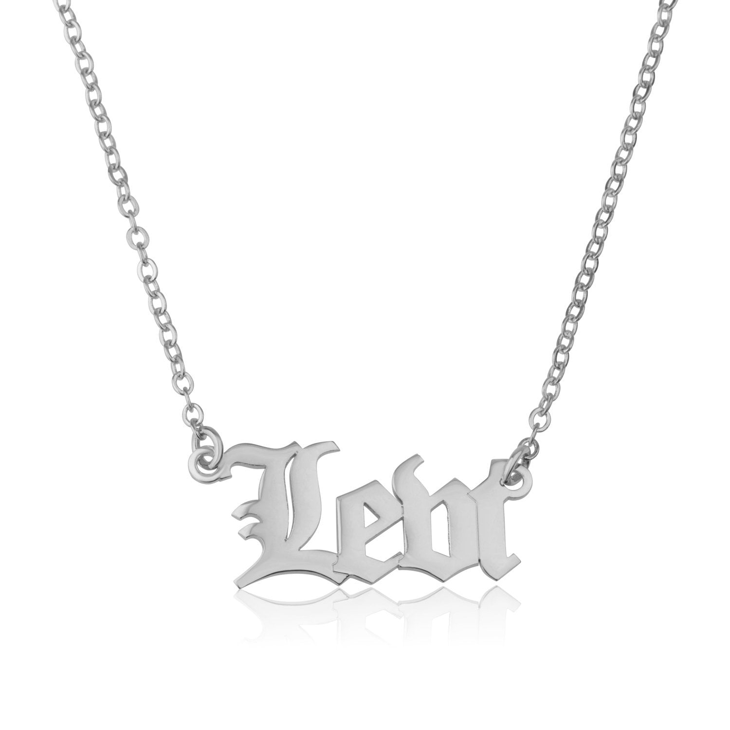 Gothic Name Necklace