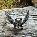 Gothic Realistic Bat Ring Ring La Vie Bien Gothic Realistic Bat Ring