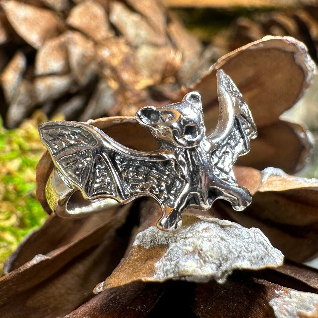 Gothic Realistic Bat Ring Ring La Vie Bien Gothic Realistic Bat Ring