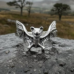 Gothic Realistic Bat Ring Ring La Vie Bien Gothic Realistic Bat Ring