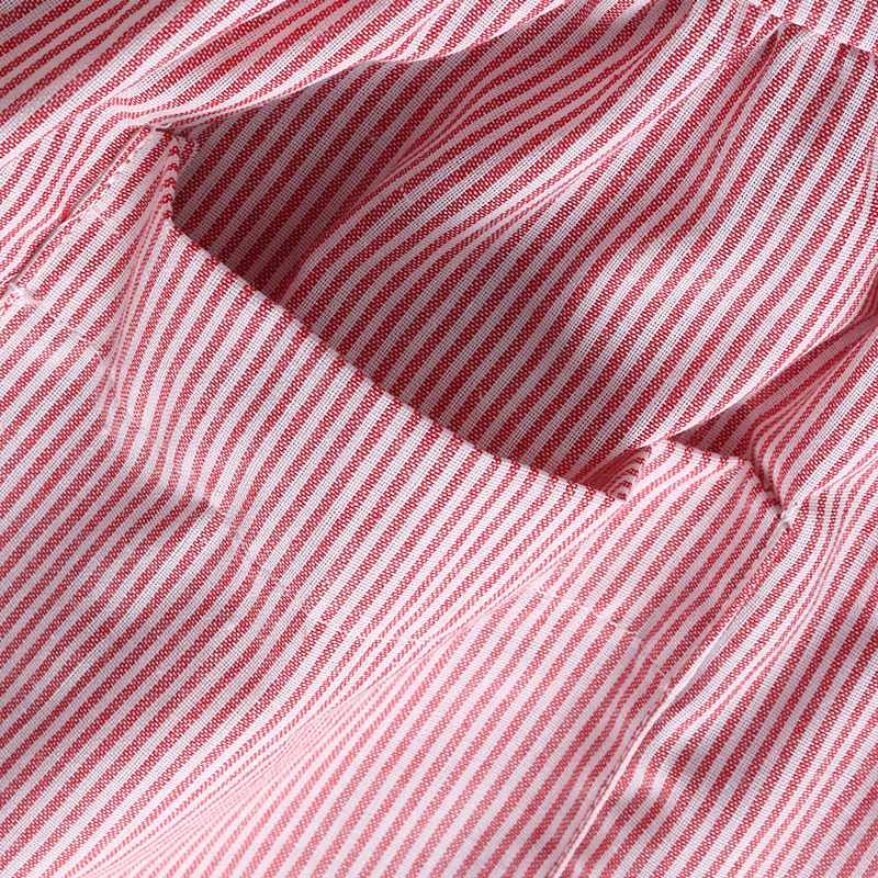 Graceful Striped Midi Dress