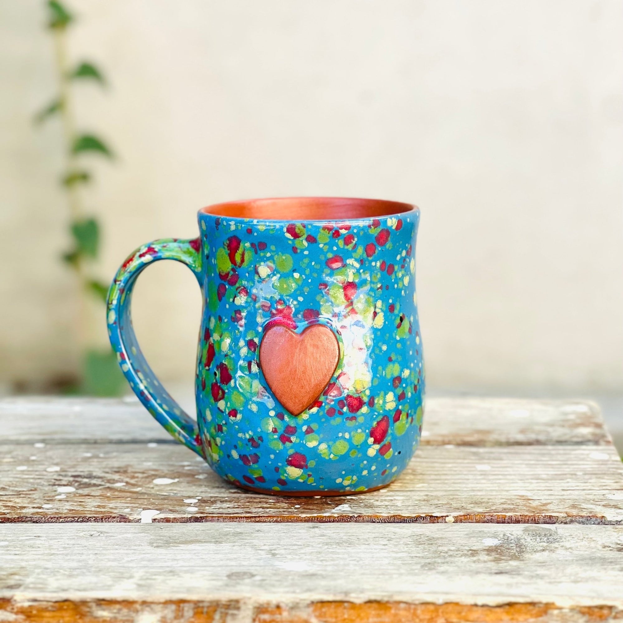Grande Calliope Mug - Blue Explosion