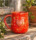 Grande Calliope Mug- Fruit Punch Pottery La Vie Bien Grande Calliope Mug- Fruit Punch