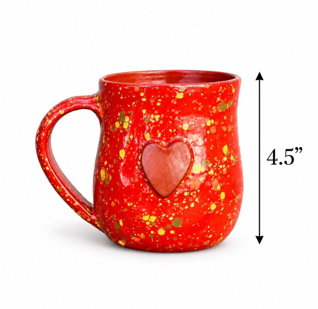 Grande Calliope Mug- Fruit Punch Pottery La Vie Bien Grande Calliope Mug- Fruit Punch
