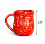 Grande Calliope Mug- Fruit Punch Pottery La Vie Bien Grande Calliope Mug- Fruit Punch