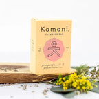 Grapefruit Geranium FACE & BODY CLEANSER BAR by KOMONI ®