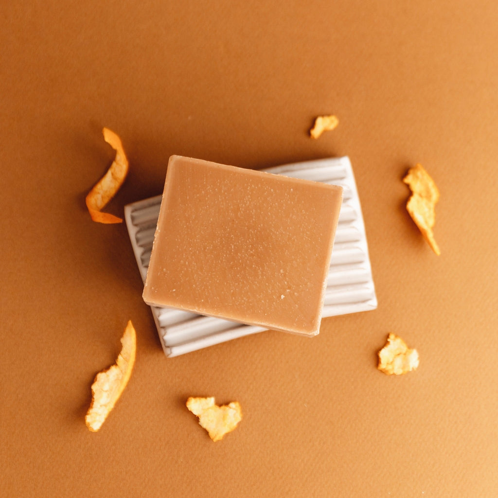 Grapefruit + Spearmint - Natural Bar Soap Body Care La Vie Bien Grapefruit + Spearmint - Natural Bar Soap