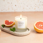 Grapefruit + Spearmint - Signature Candle Frosted Candles La Vie Bien Grapefruit + Spearmint - Signature Candle