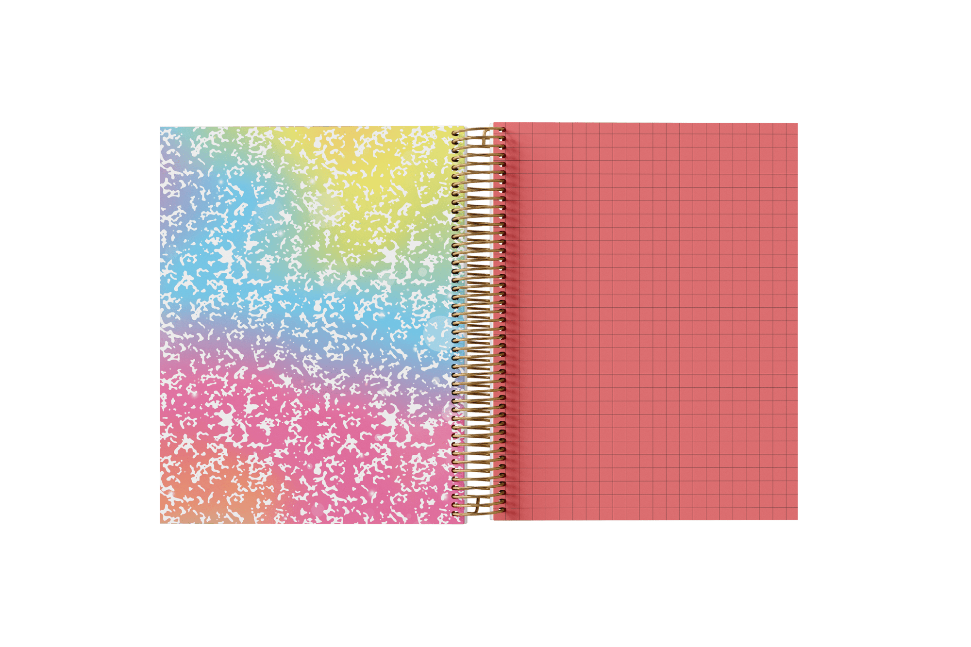 Graph Paper Holographic Notebook by BERTEAU & Co.