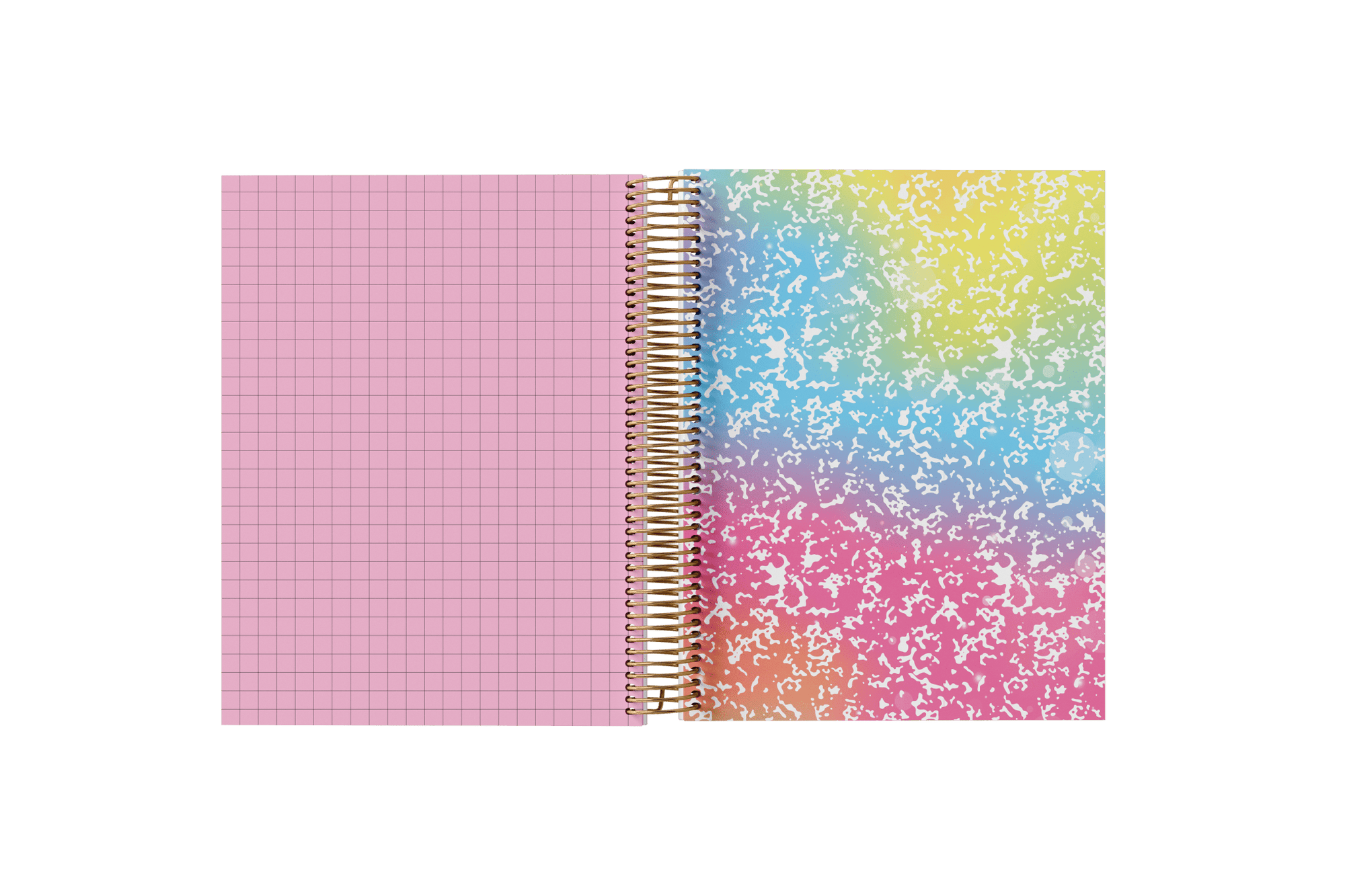 Graph Paper Holographic Notebook by BERTEAU & Co.