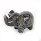 Graphic Gray Elephant - Soapstone La Vie Bien Graphic Gray Elephant - Soapstone