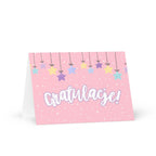 Gratulacje! Polish congratulations greeting card, with envelope, blank inside by La Vie Bien