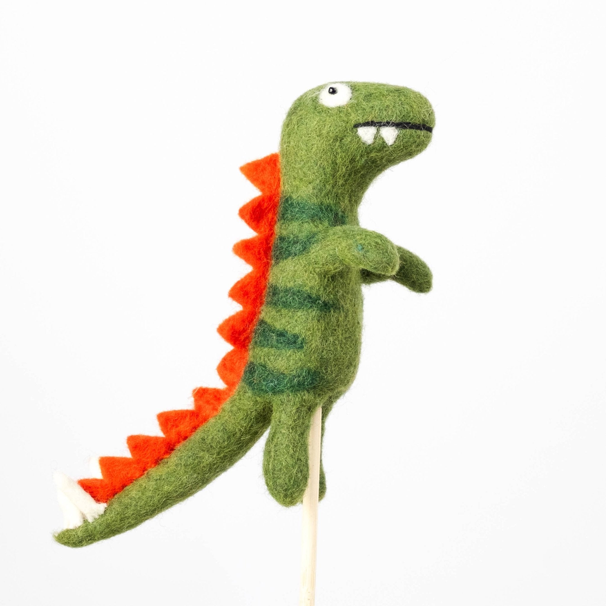 Gray triceratops Felt dinosaur Finger Handmade Puppets - Sensory Play - Made in Nepal (Copy) La Vie Bien Gray triceratops Felt dinosaur Finger Handmade Puppets - Sensory Play - Made in Nepal (Copy)