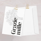 Grazie mille Greeting card by La Vie Bien