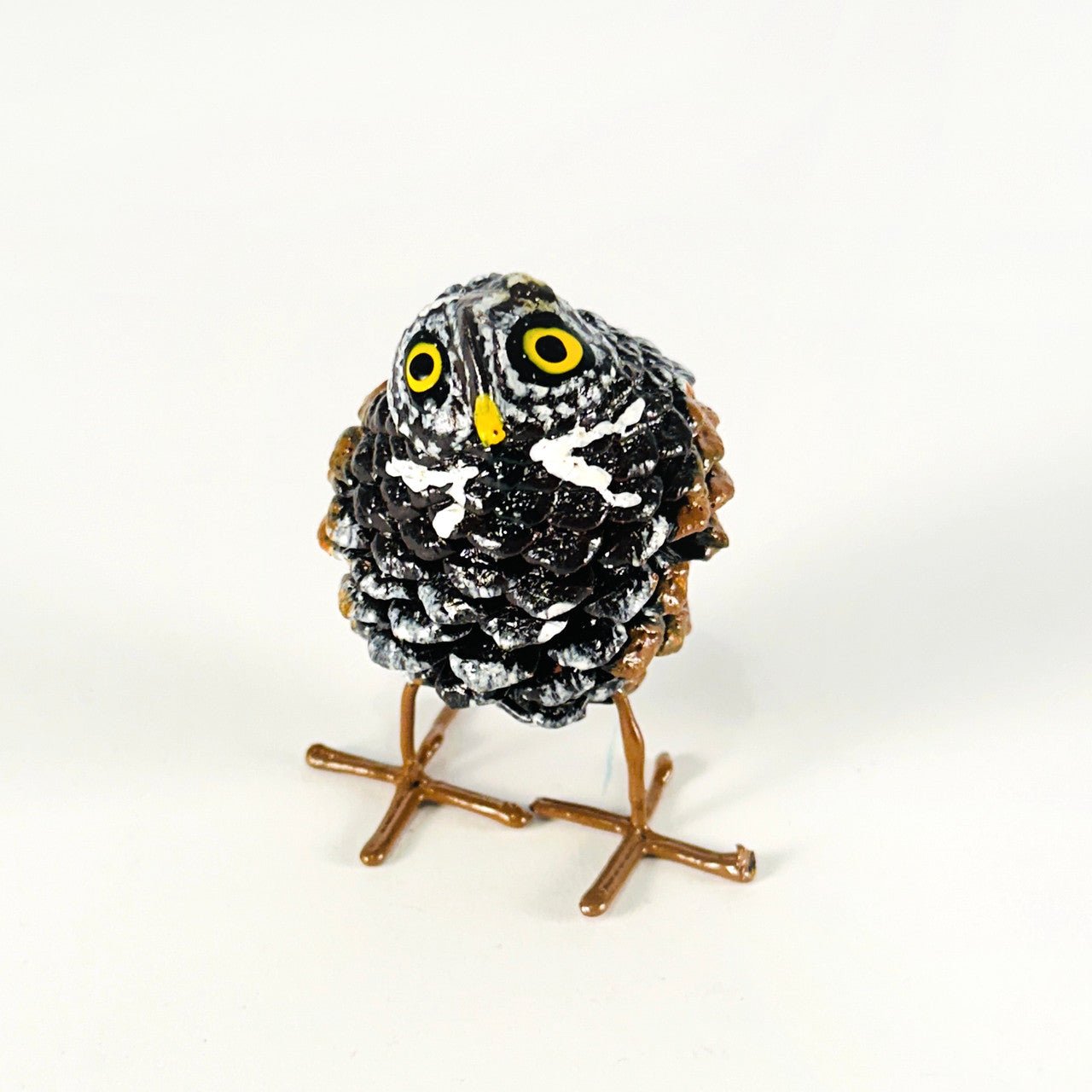 Great Grey Pinecone Owl La Vie Bien Great Grey Pinecone Owl