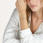 Greek Paperclip Bracelet La Vie Bien Greek Paperclip Bracelet