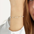 Greek Pearl Bracelet