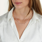 Greek Pearl Name Necklace La Vie Bien Greek Pearl Name Necklace