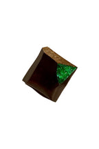 Green Angle Wood Ring ring La Vie Bien Green Angle Wood Ring