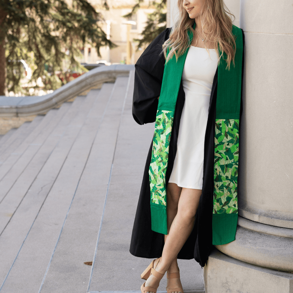 Green Contemporary Clergy Stole Religious La Vie Bien Green Contemporary Clergy Stole