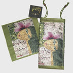 Green Eye Glass Cover & Lens Cleaning Fabric Eyewear Cases & Holders La Vie Bien Green Eye Glass Cover & Lens Cleaning Fabric