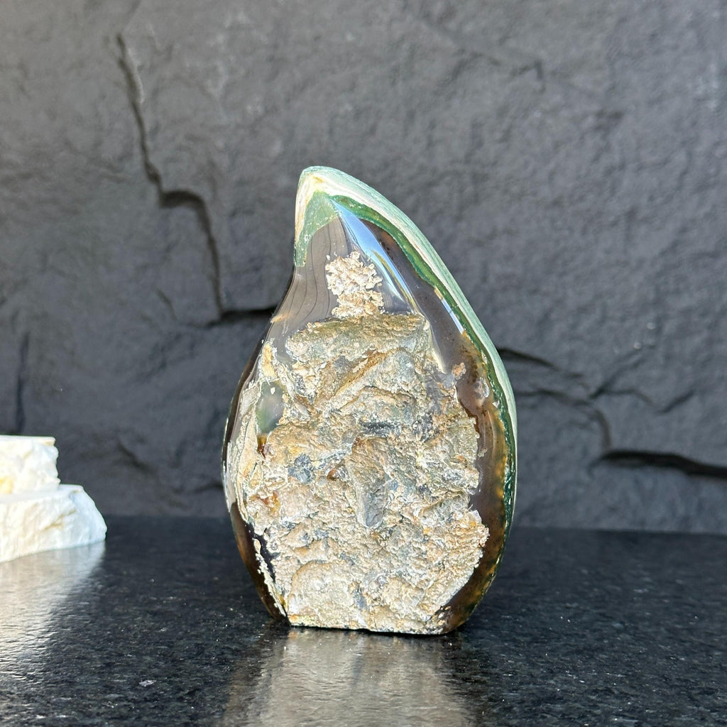 Green Gemstone, perfect trendy gift for crystal lovers, Green Jasper Flame Rocks & Geodes La Vie Bien Green Gemstone, perfect trendy gift for crystal lovers, Green Jasper Flame