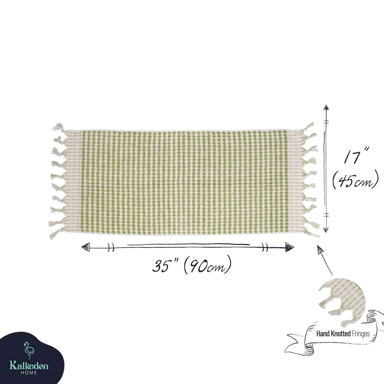 Pom Pom Turkish cotton Hand woven Towel