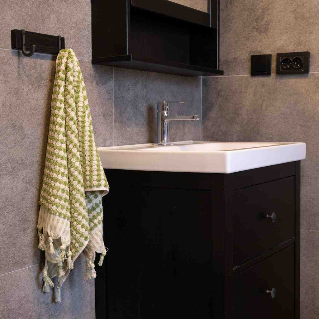 Pom Pom Turkish cotton Hand woven Towel