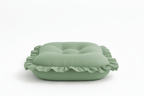 Green Ruffle Baby Lounger Cover La Vie Bien Green Ruffle Baby Lounger Cover