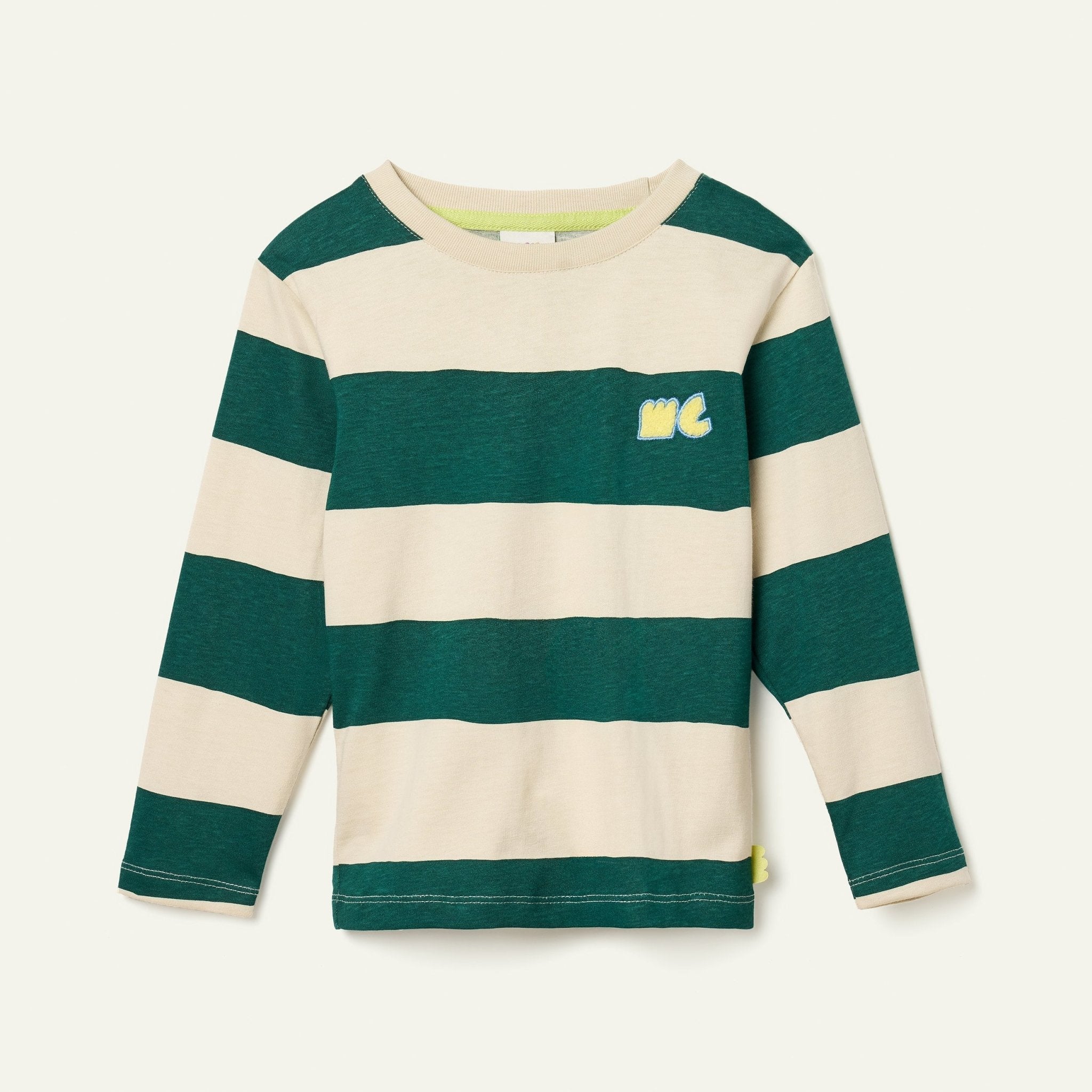 Green Rugby Stripe T-Shirt T-Shirt La Vie Bien Green Rugby Stripe T-Shirt
