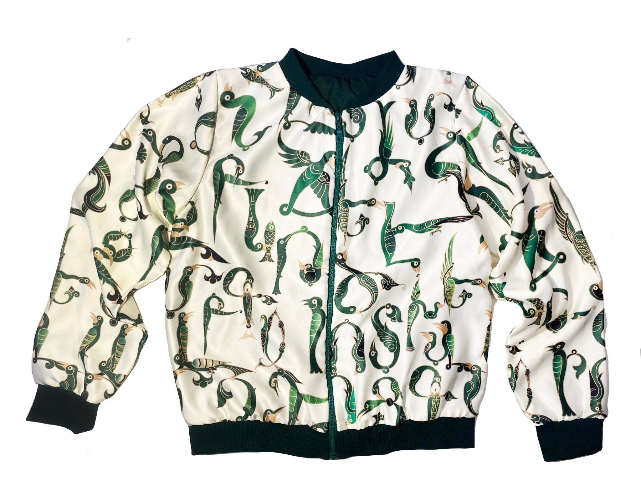 Green Trchnagir Jacket Armenian Alphabet Kids dress La Vie Bien Green Trchnagir Jacket
